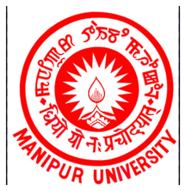 Manipur University logo